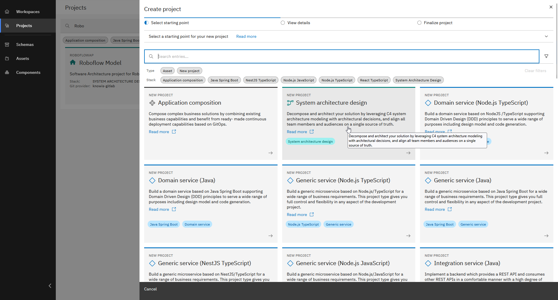 Add project Screenshot 3