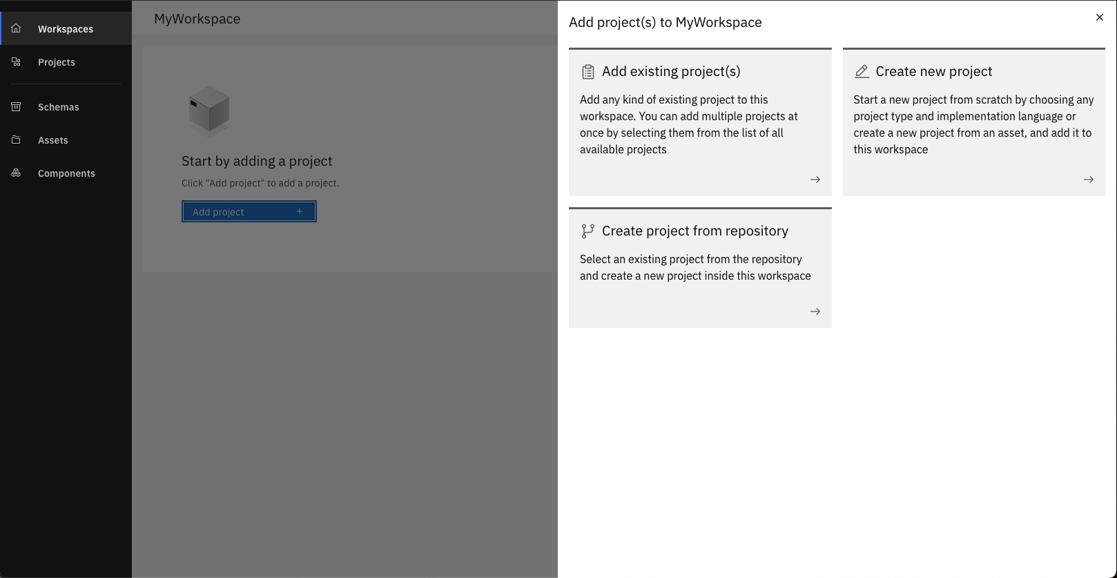 Add project Screenshot 2