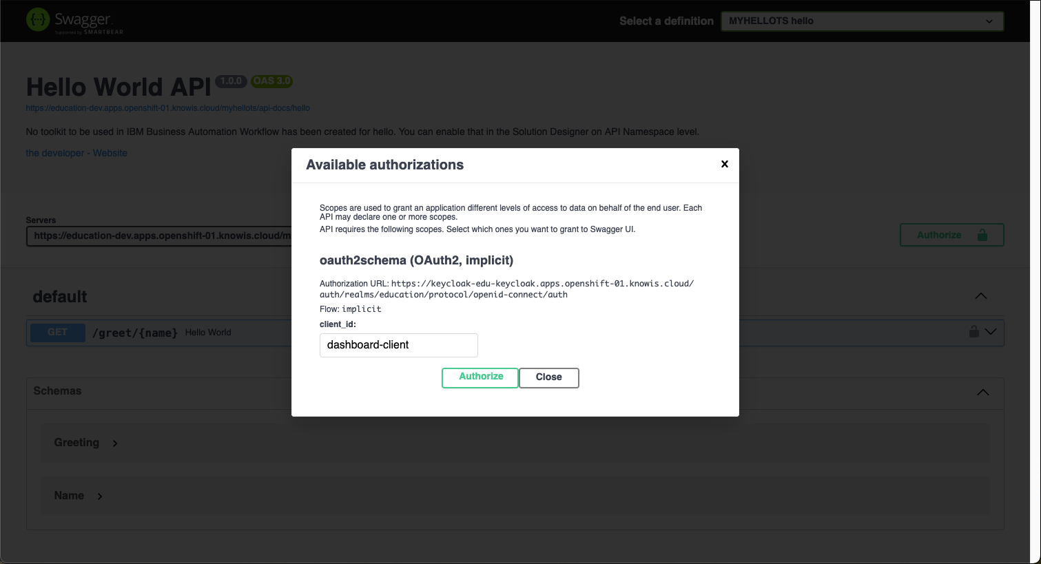 SwaggerUI Screenshot 2