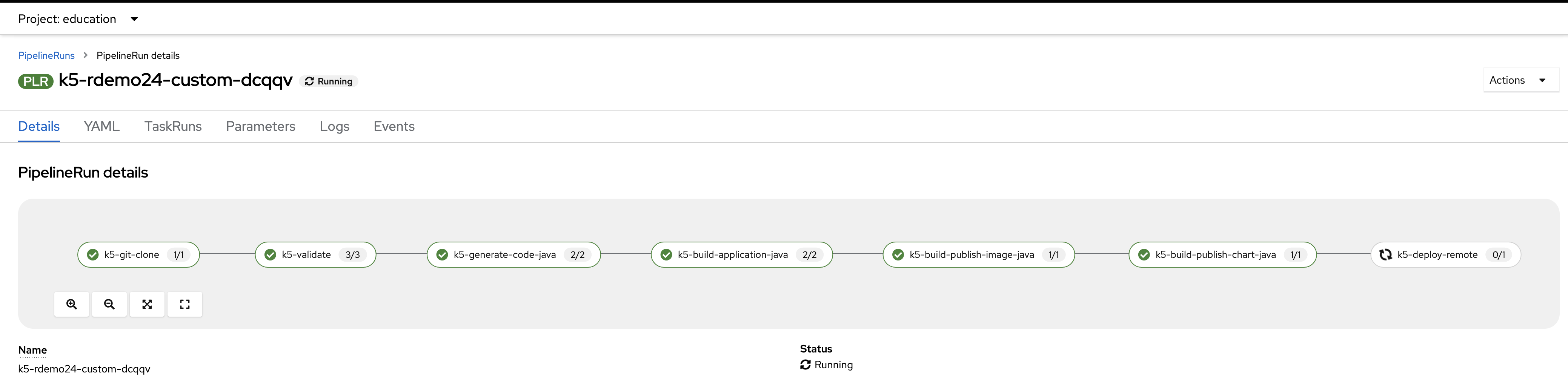 Remote deploy pipeline - Step 2