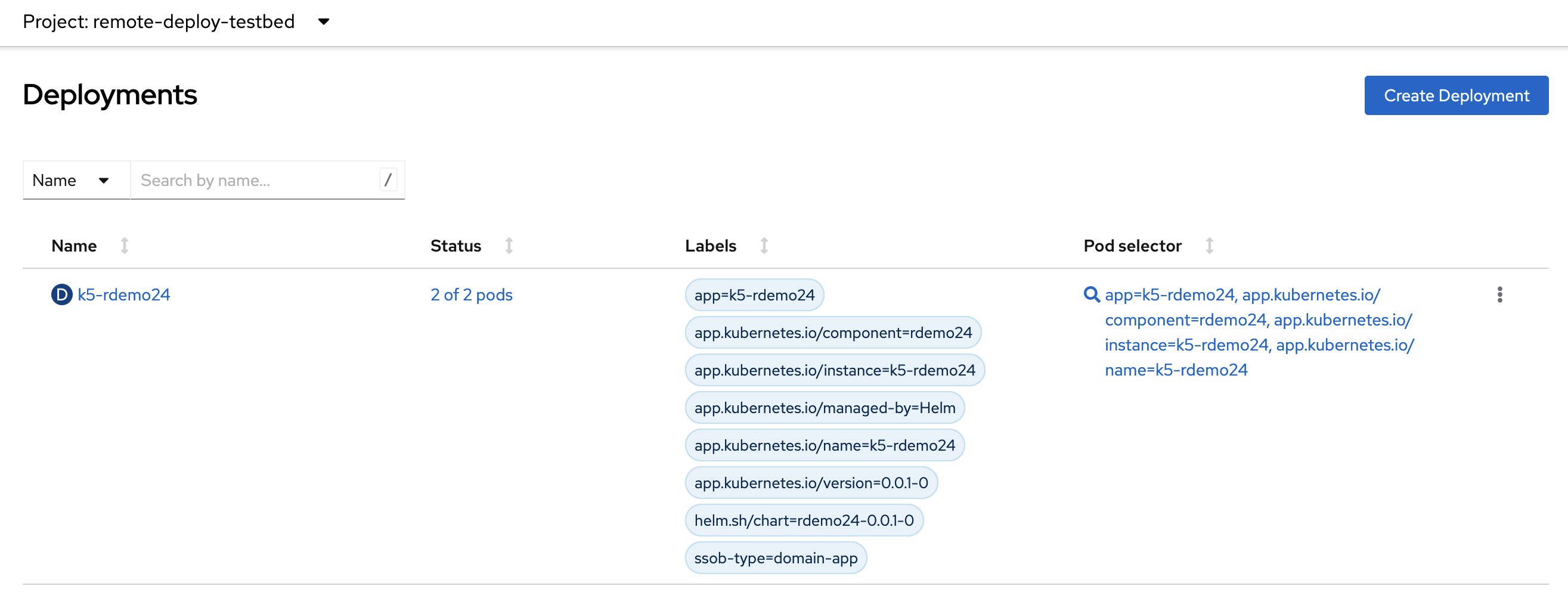 Remote deploy pipeline - Step 3