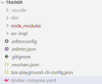 Project folder Screenshot