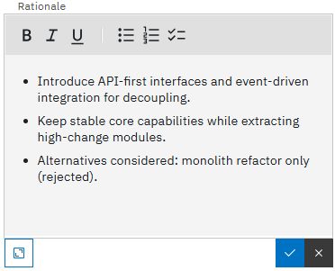 Display Property Formatted Text