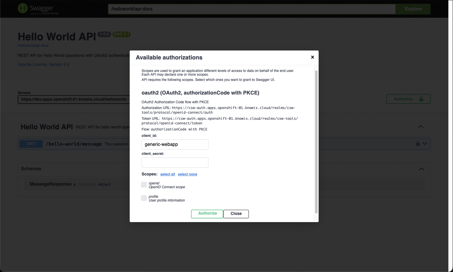 Swagger UI 3