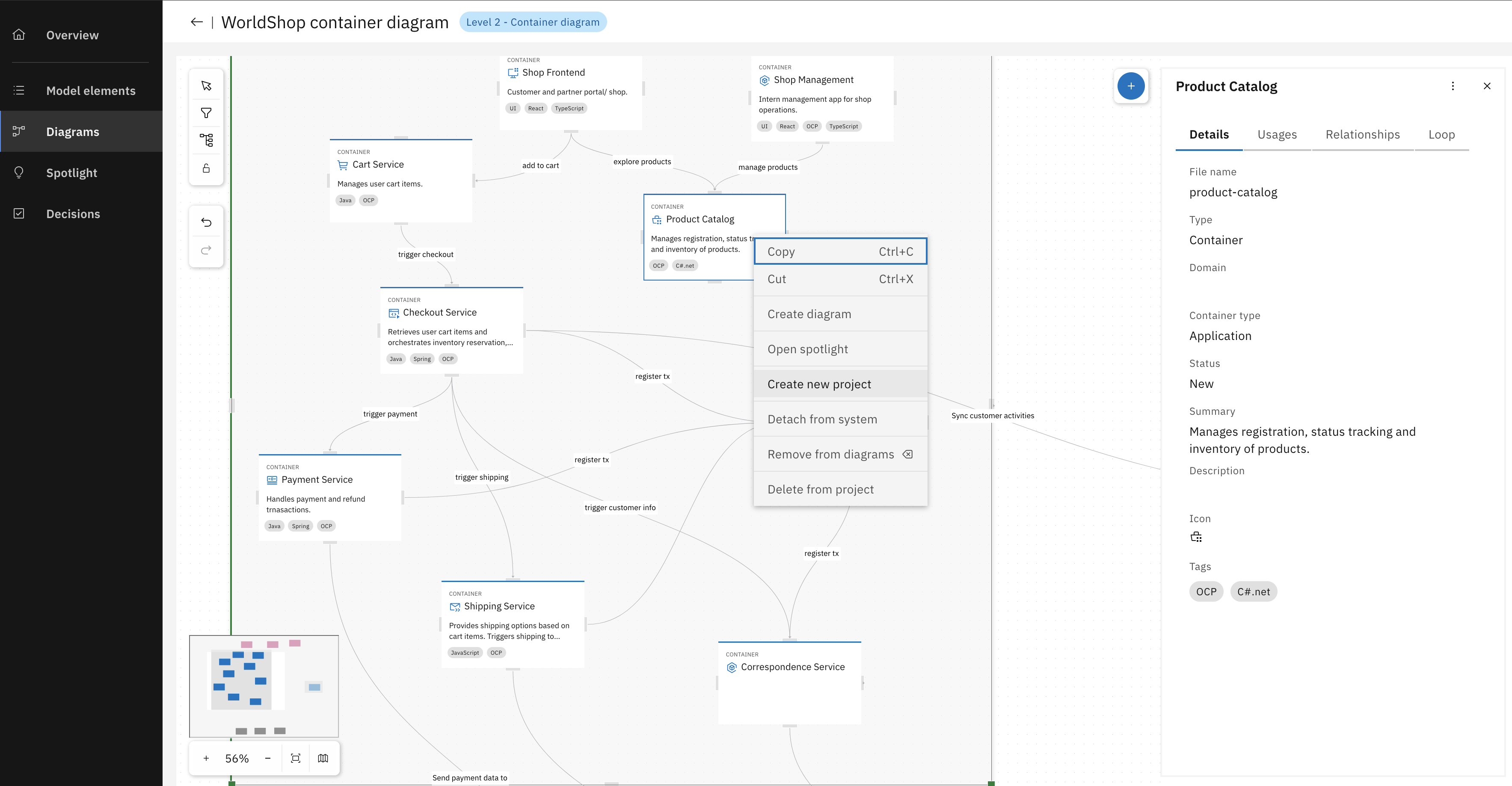 Link Architecture to Implementation