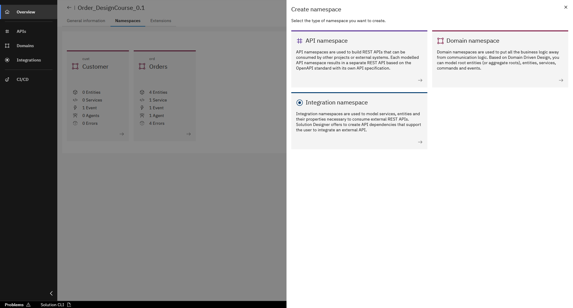 API Namespace Screenshot 2