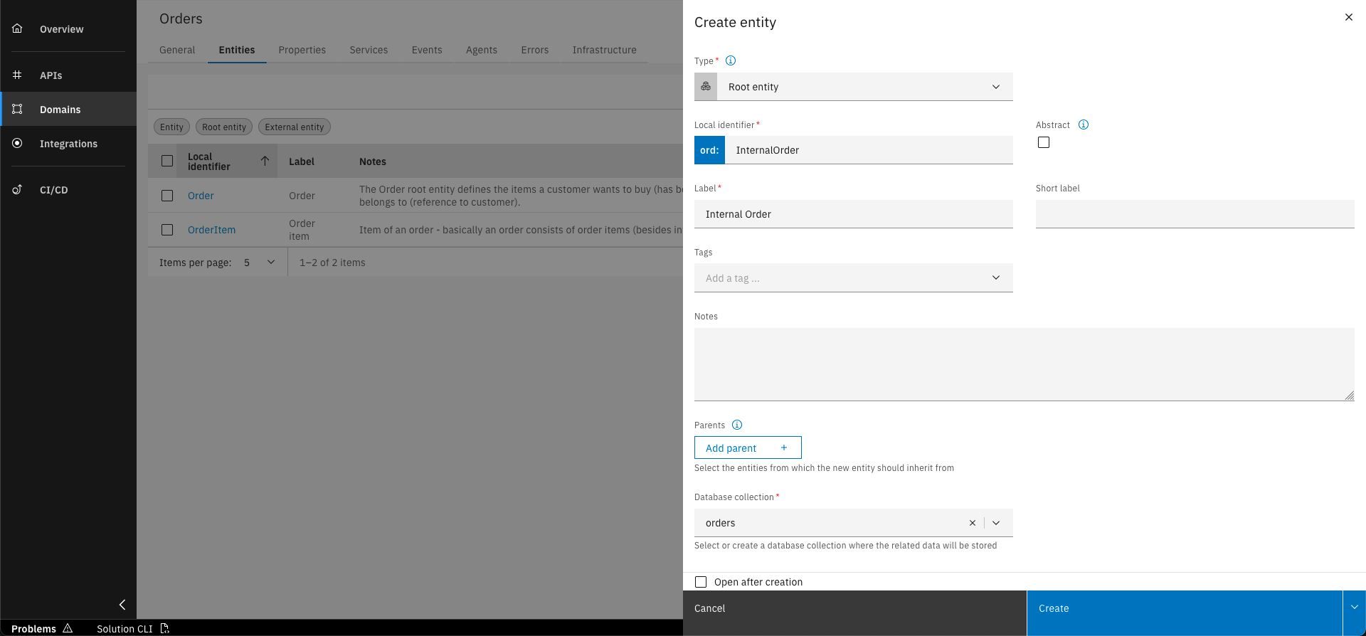 Entities Screenshot 2