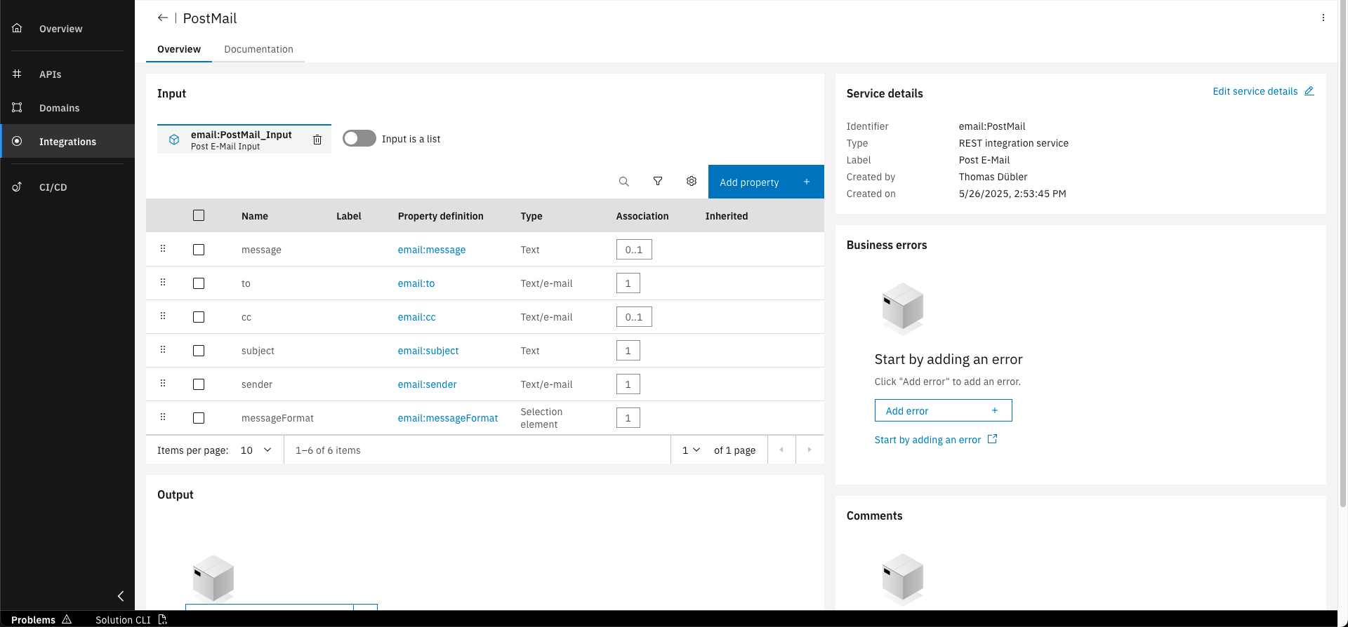 Service Integration Screenshot 14