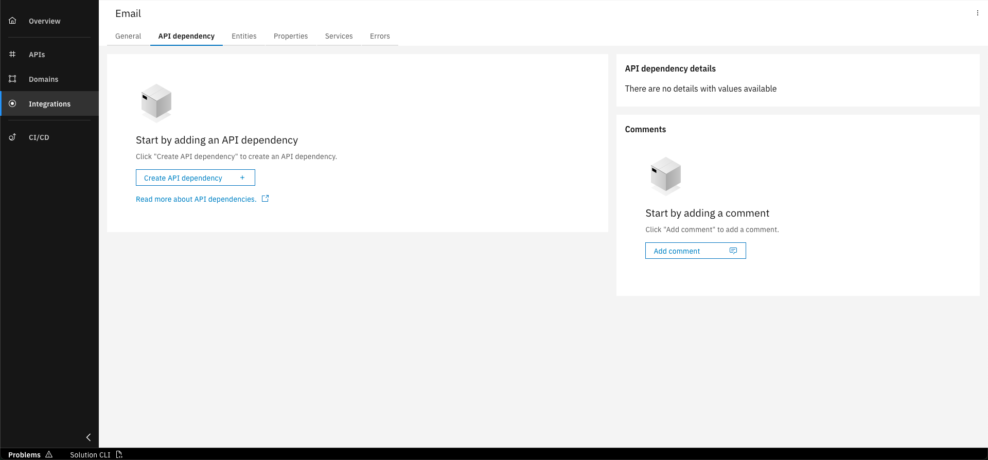 Service Integration Screenshot 2