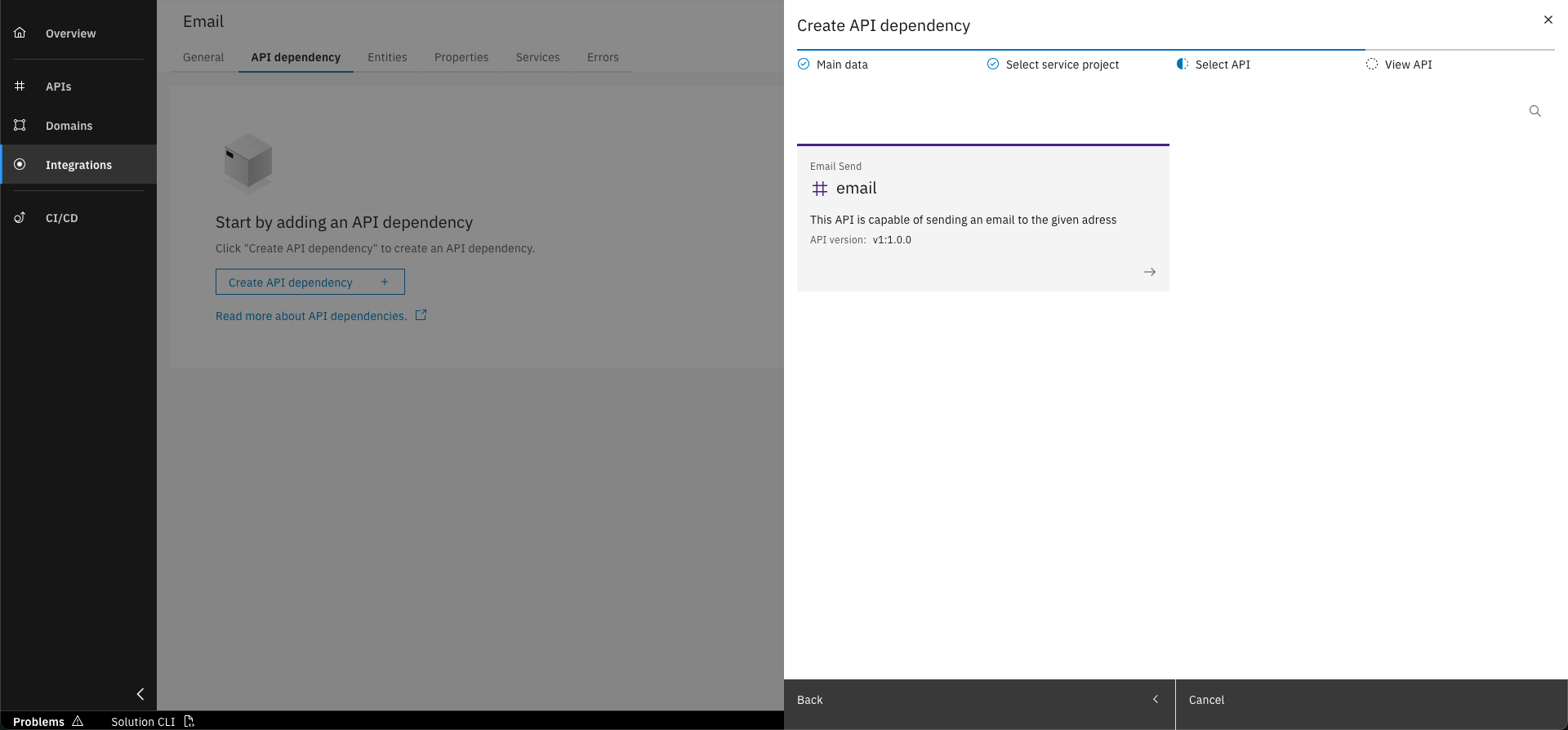 Service Integration Screenshot 5