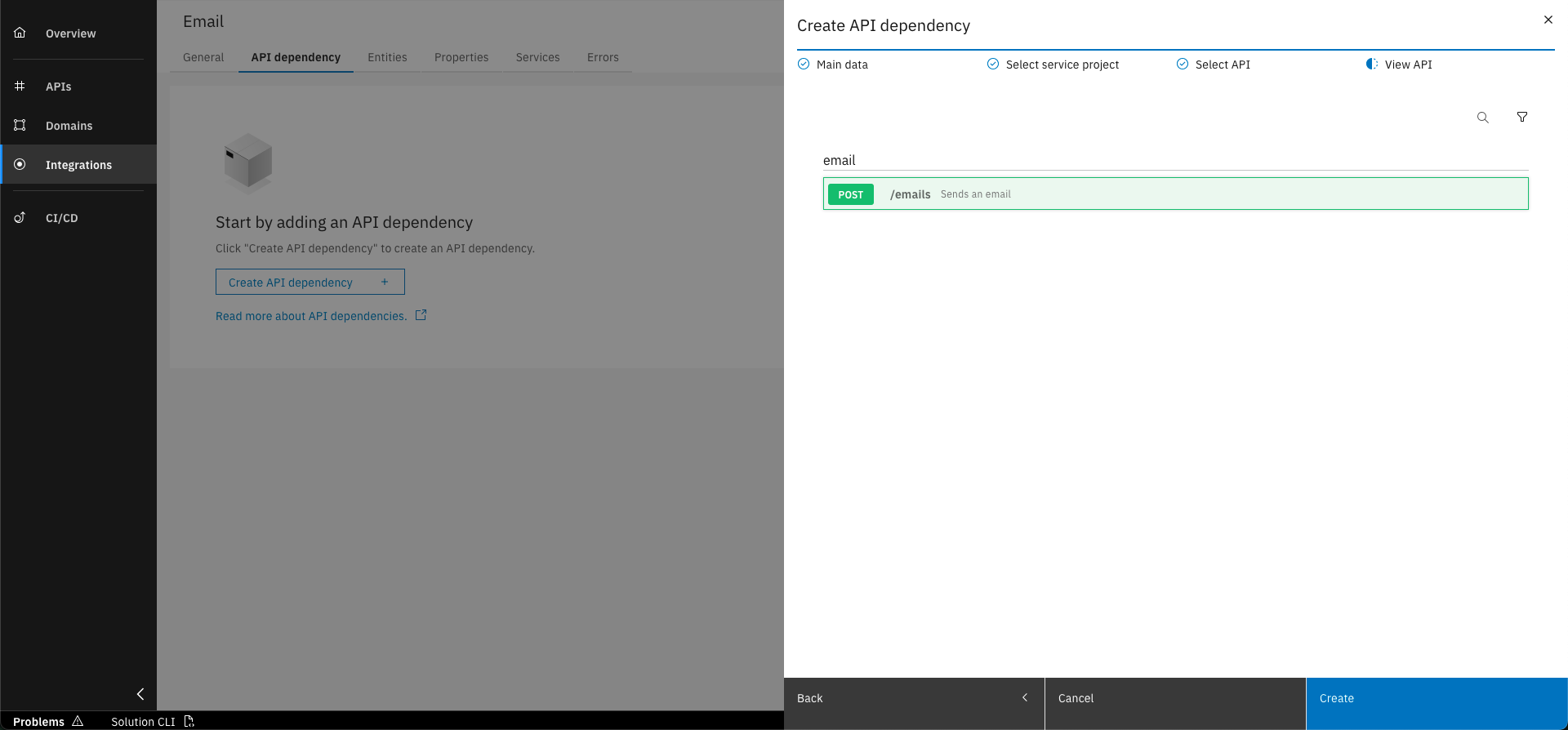 Service Integration Screenshot 6